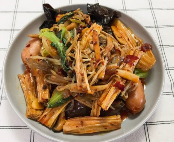 중국 마라샹궈 음식 사진