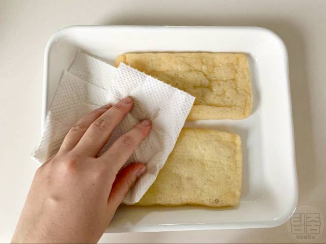 유부 기름 제거,유부 칼로리 낮추기,팁줌