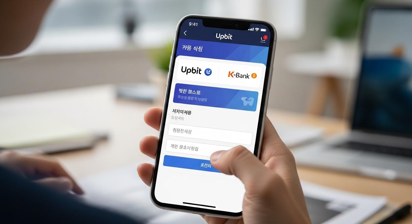 업비트 케이뱅크 개설