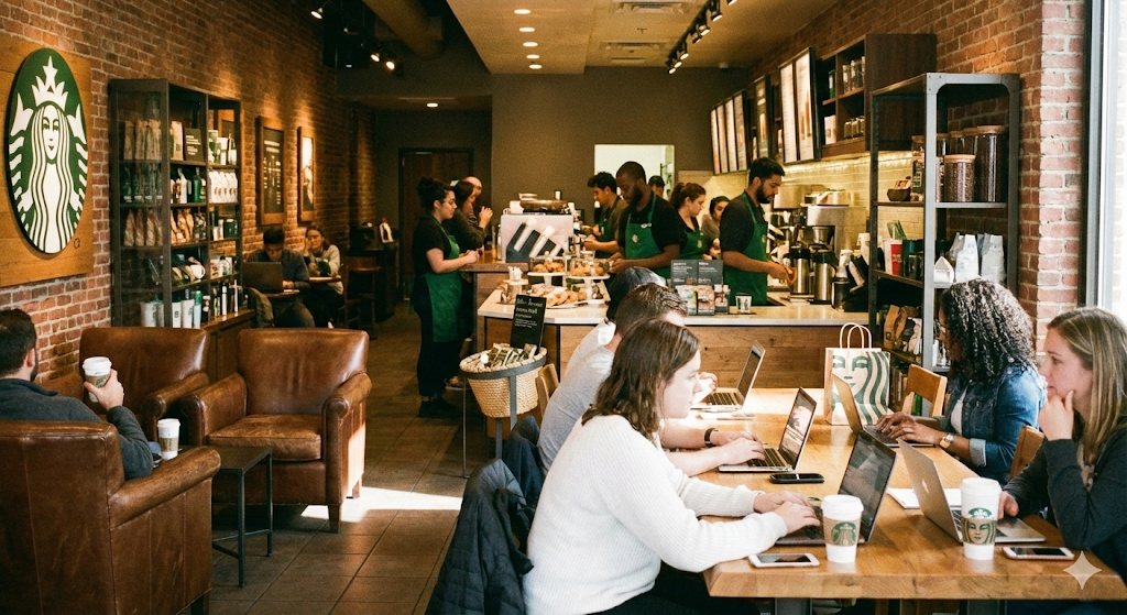 스타벅스 매장 사진