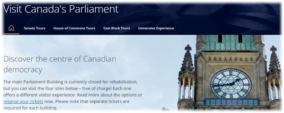 팔리먼트 힐 (Parliament Hill) ; 캐나다 연방의회 오타와 여행