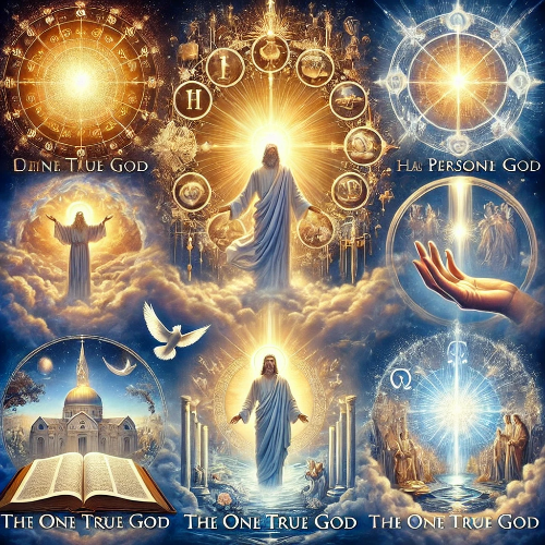 하나님의 본질('영'이시고, '인격'을 가지셨으며, '유일하신' 하나님)