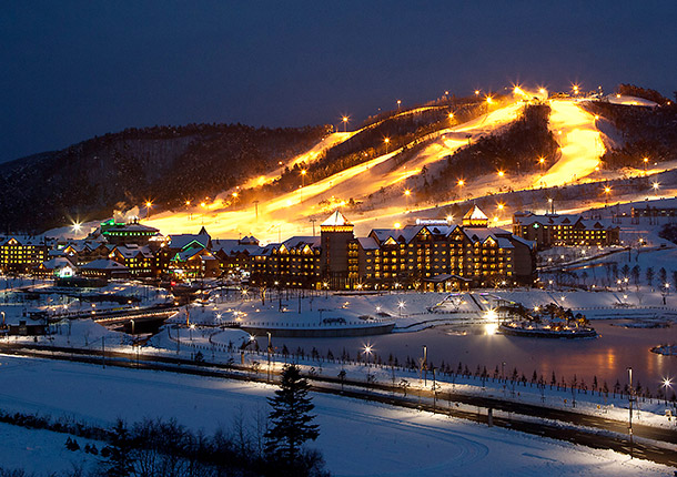 알펜시아 &amp; 용평리조트 – 겨울 스포츠 천국