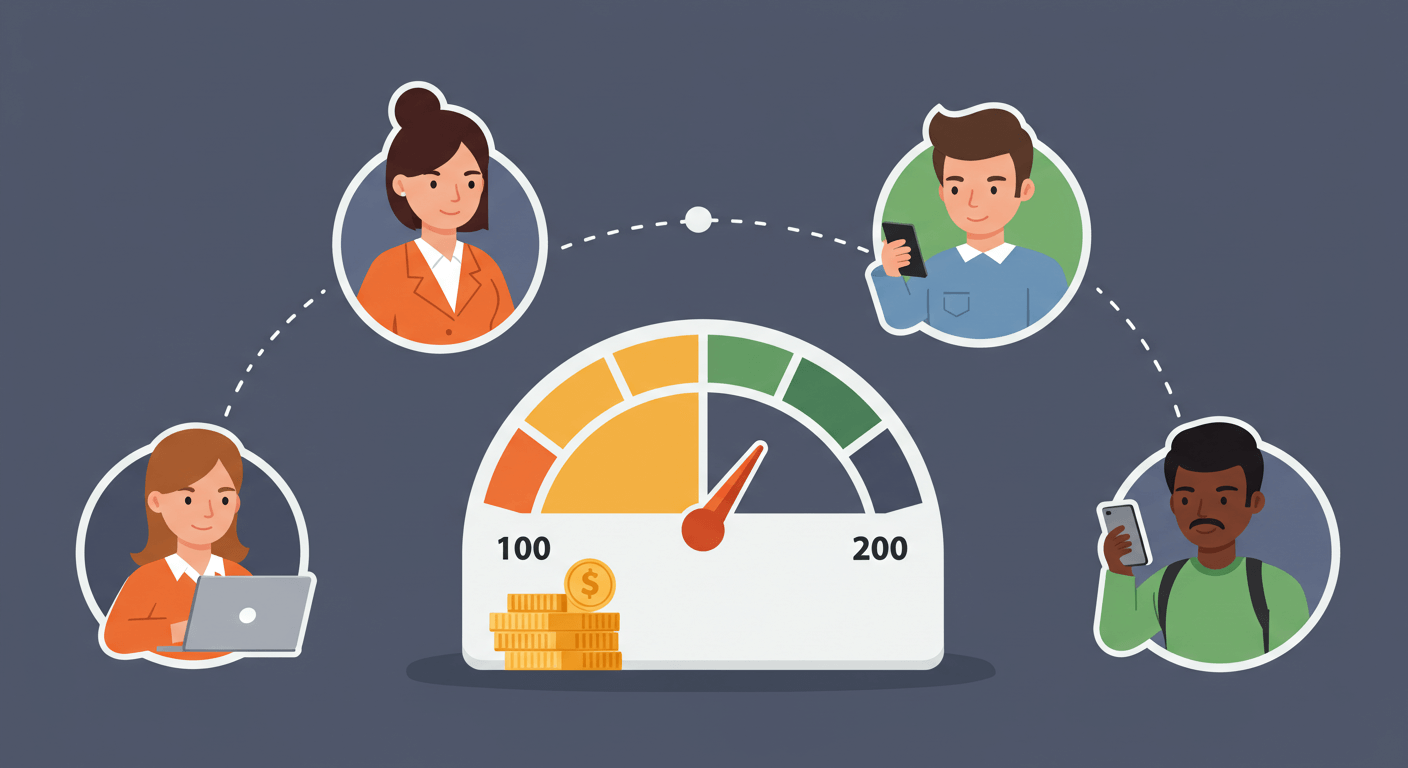 소득 유형과 신용점수: 누구에게 유리한가?