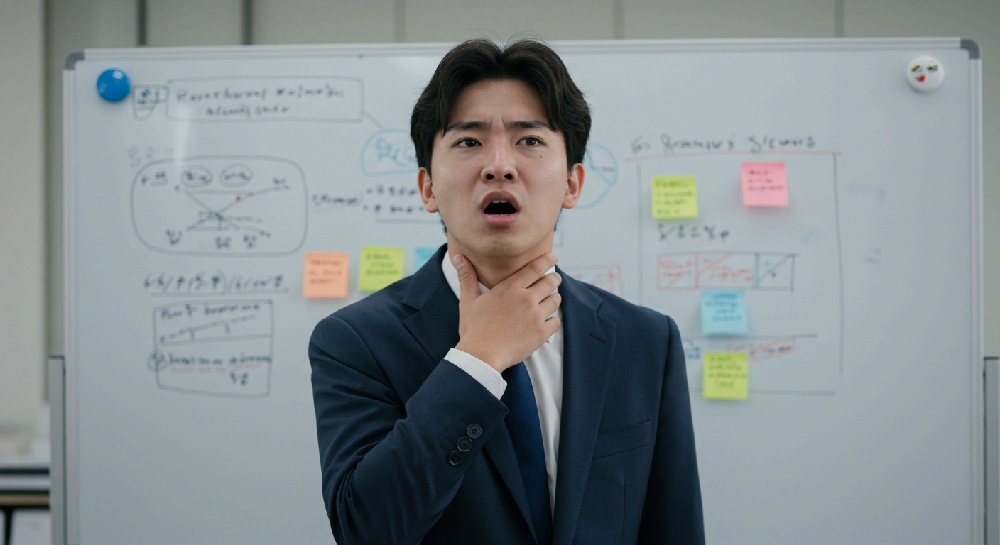 말을 할수록 목이 아프다면&amp;#44; 후두염 가능성 있어요.