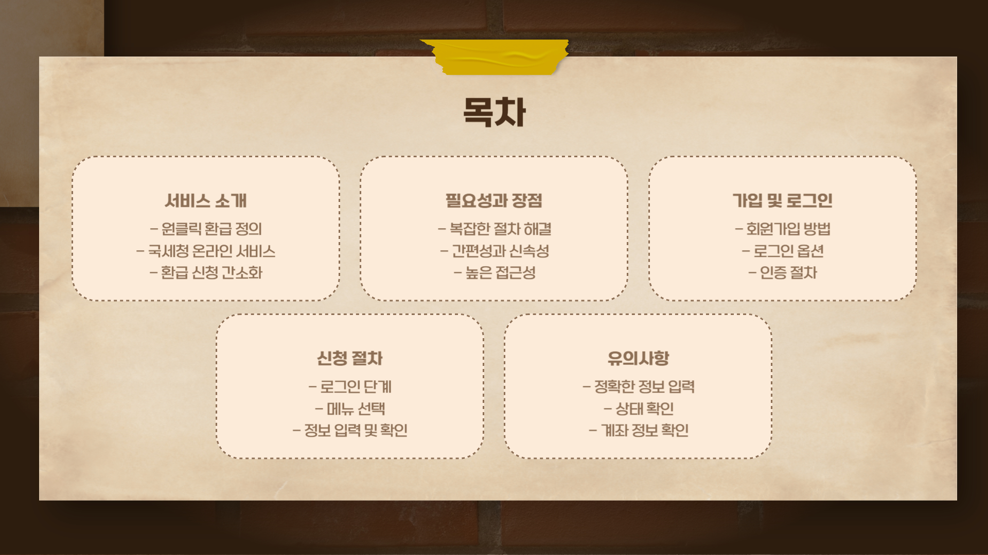 홈택스 원클릭 환급 서비스 신청 절차 상세 안내