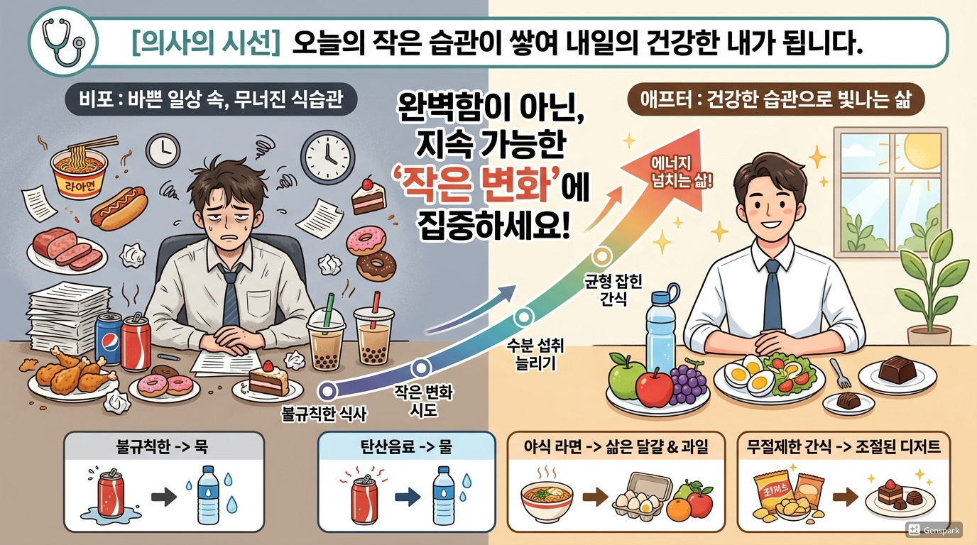 작은 식습관 변화가 만드는 큰 건강 차이