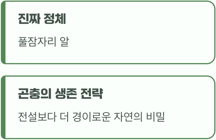 감동 파괴? 놀라운 과학적 진실