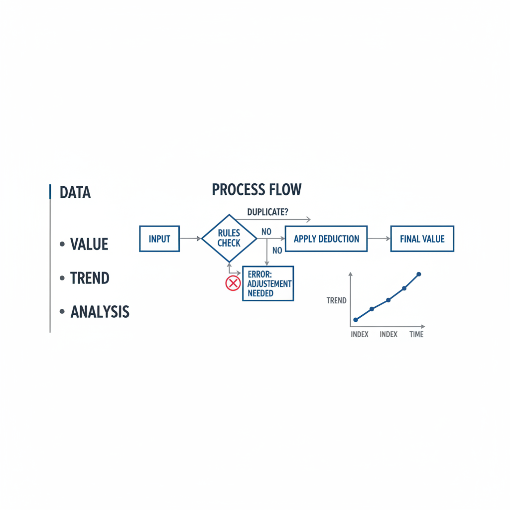 공제 항목별 중복 적용 규칙 및 실무 오류 방지 체크리스트