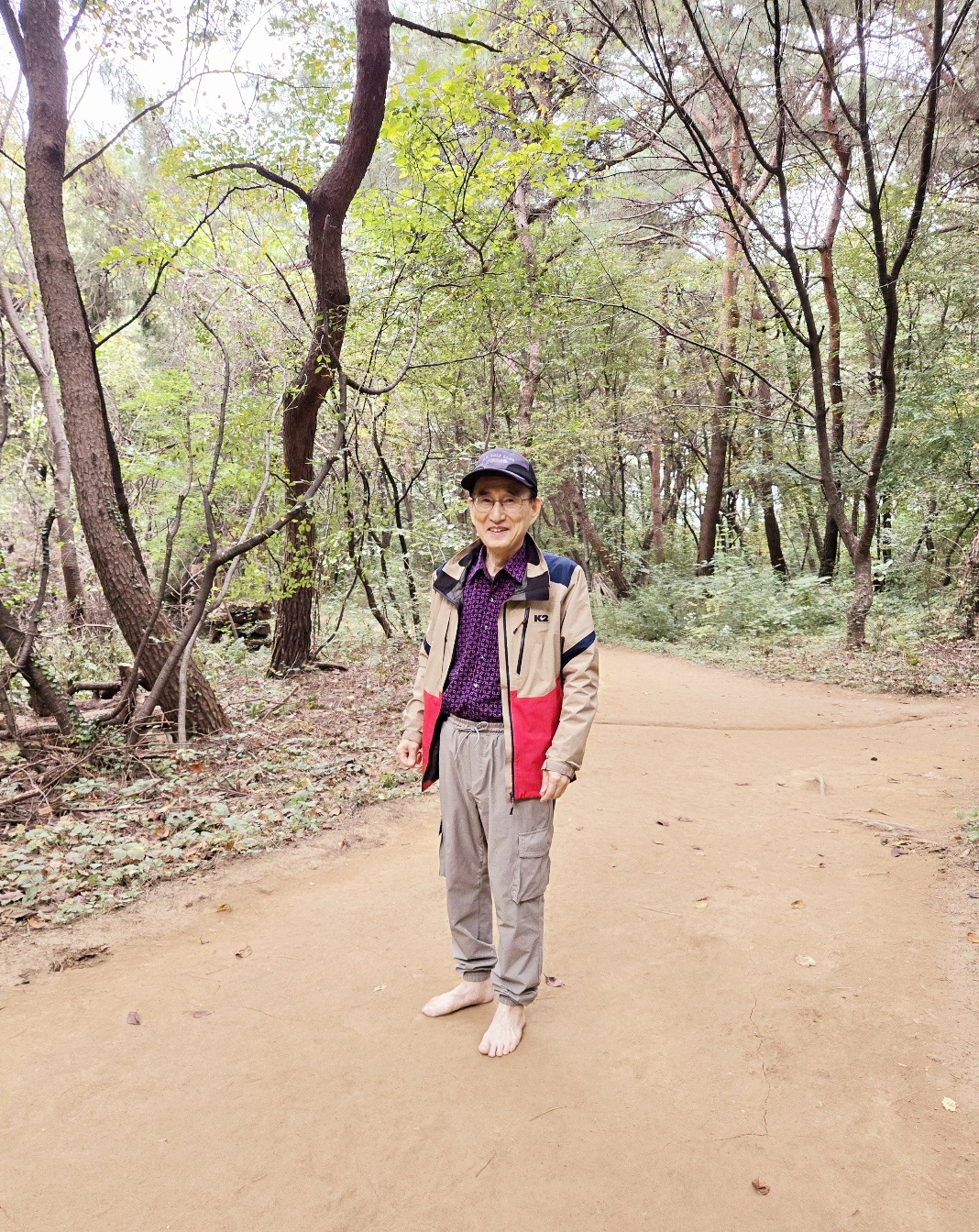 황토길 맨발걷기 체험
