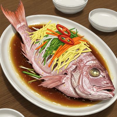 도미찜