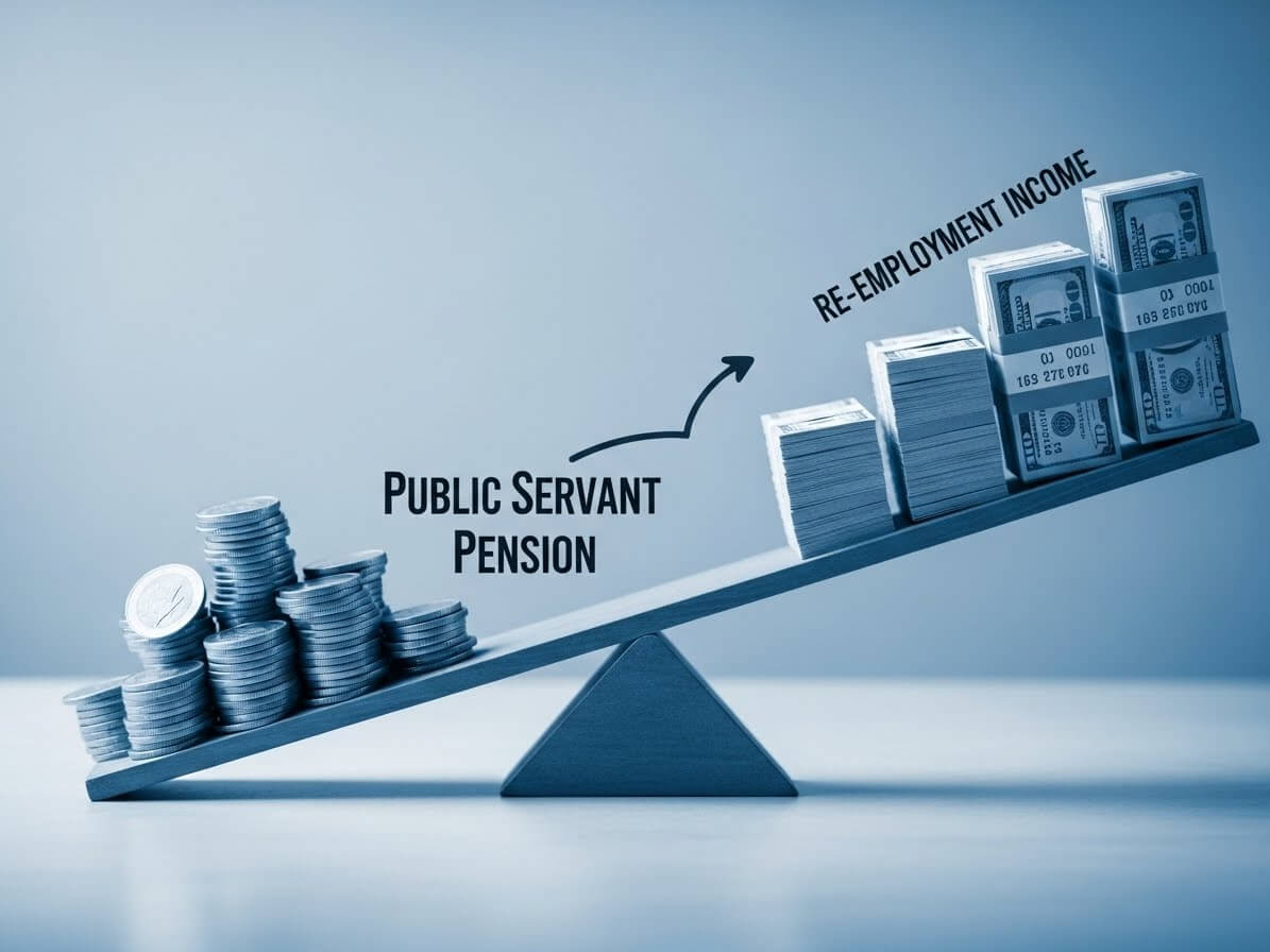 공무원 연금 재취업 감액