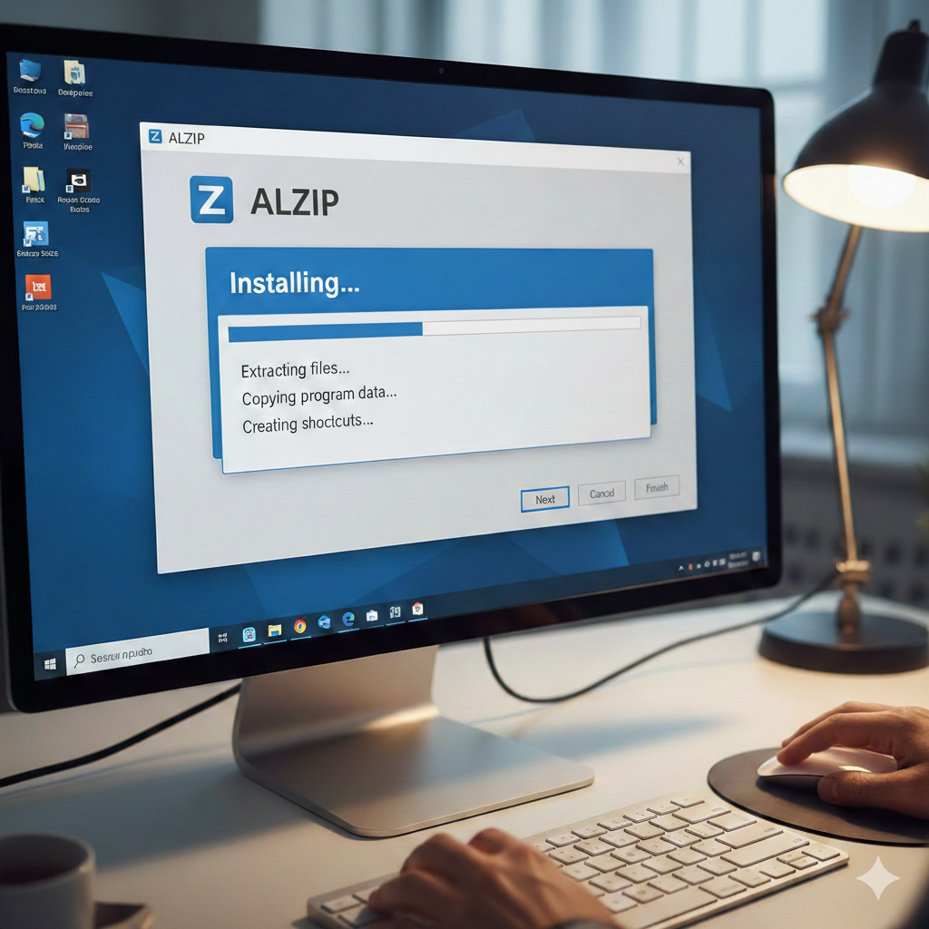 알집 PC버전 다운로드 설치 이용 방법