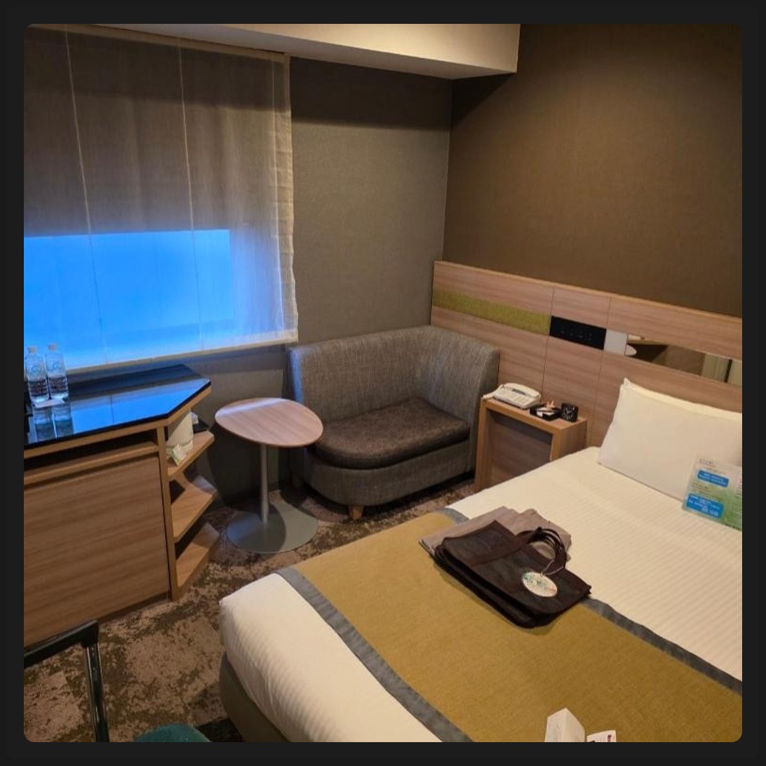 알몬트 호텔 센다이 숙소 내부