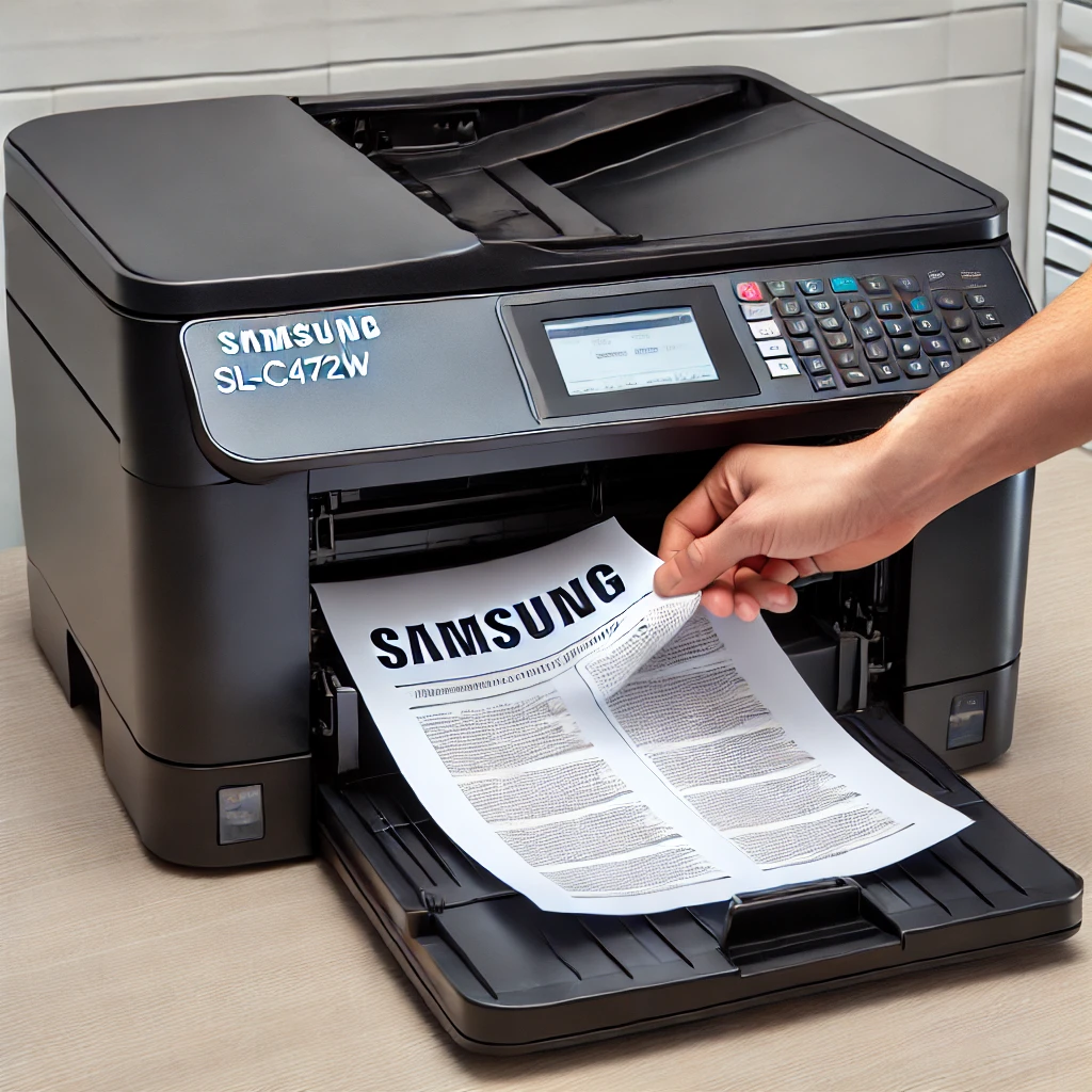 삼성 프린터 급지 롤러 교체 및 용지 걸림 해결 방법(SL-C472W )