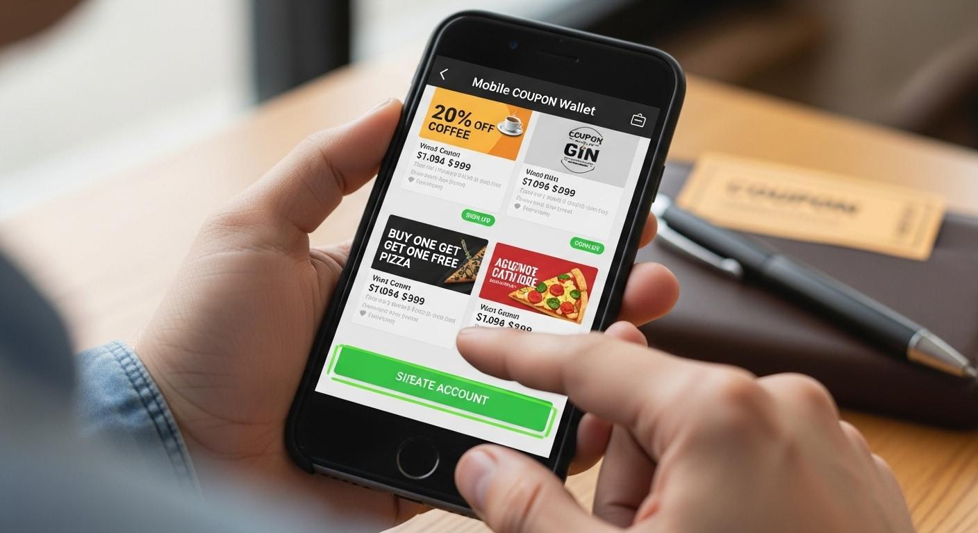휴대폰쿠폰지갑 가입