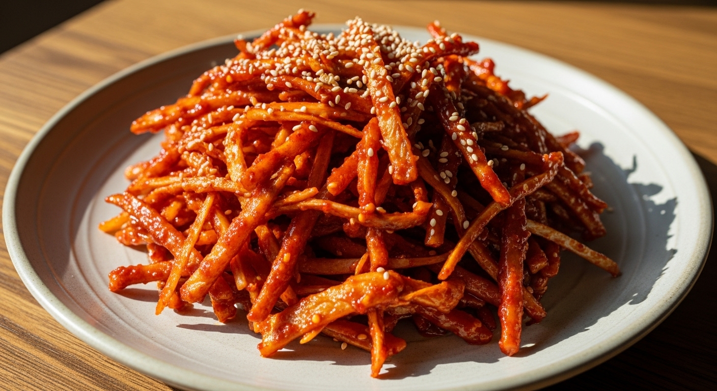 황태채 무침 만드는 법