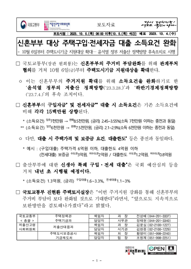 신생아 특례대출