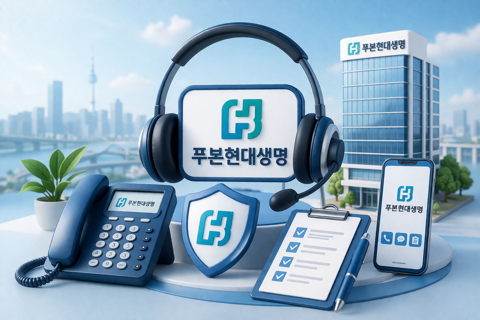 푸본현대생명 고객센터 전화번호 총정리｜콜센터 운영시간&middot;지점 위치까지 한눈에 확인 관련 사진