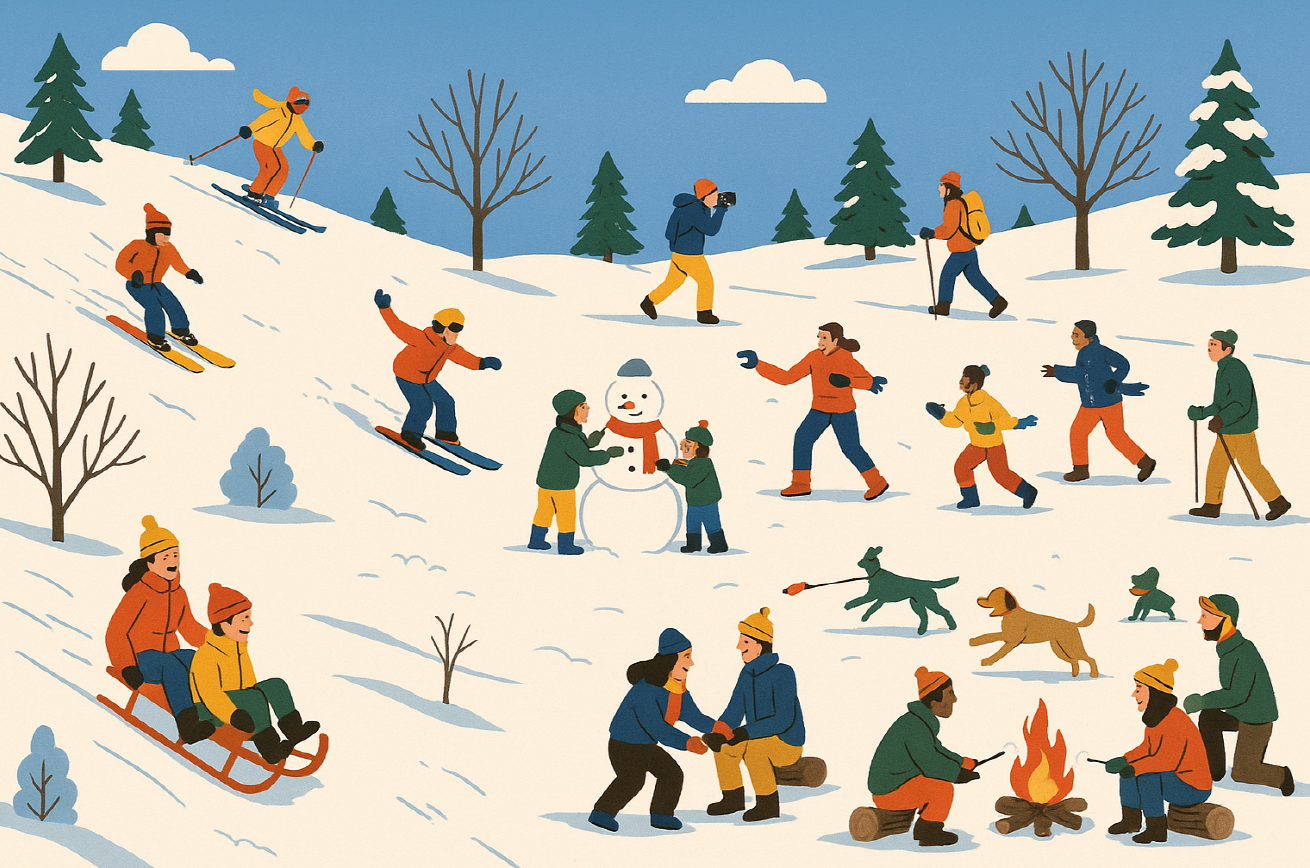 겨울철 실외에서 즐기는 추천 취미활동 10가지