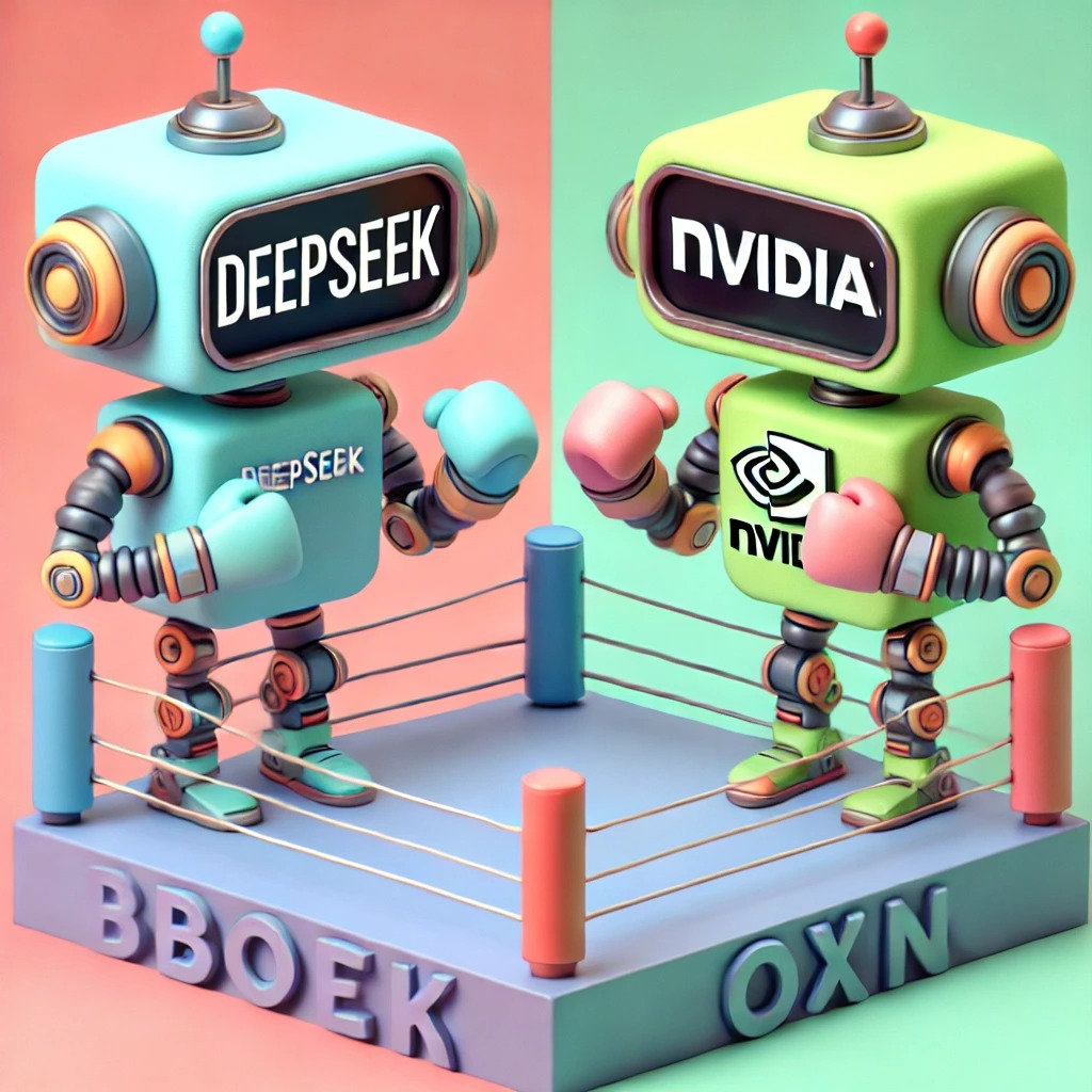 딥시크 등장 후 엔비디아 주가 하락