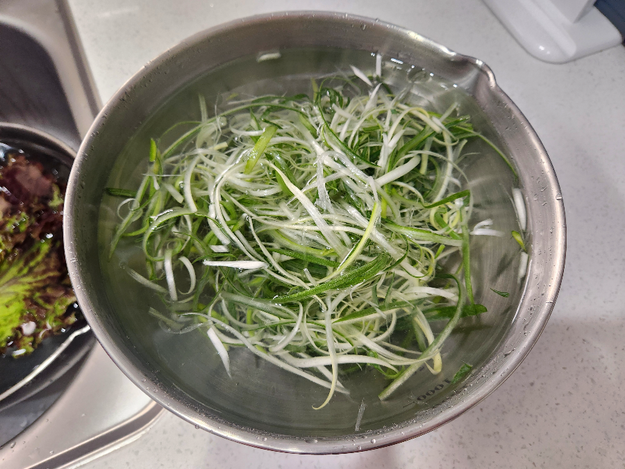 상추 겉절이 파절이