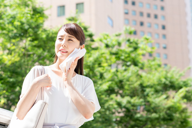 얼굴에 땀이 많이 나는 이유