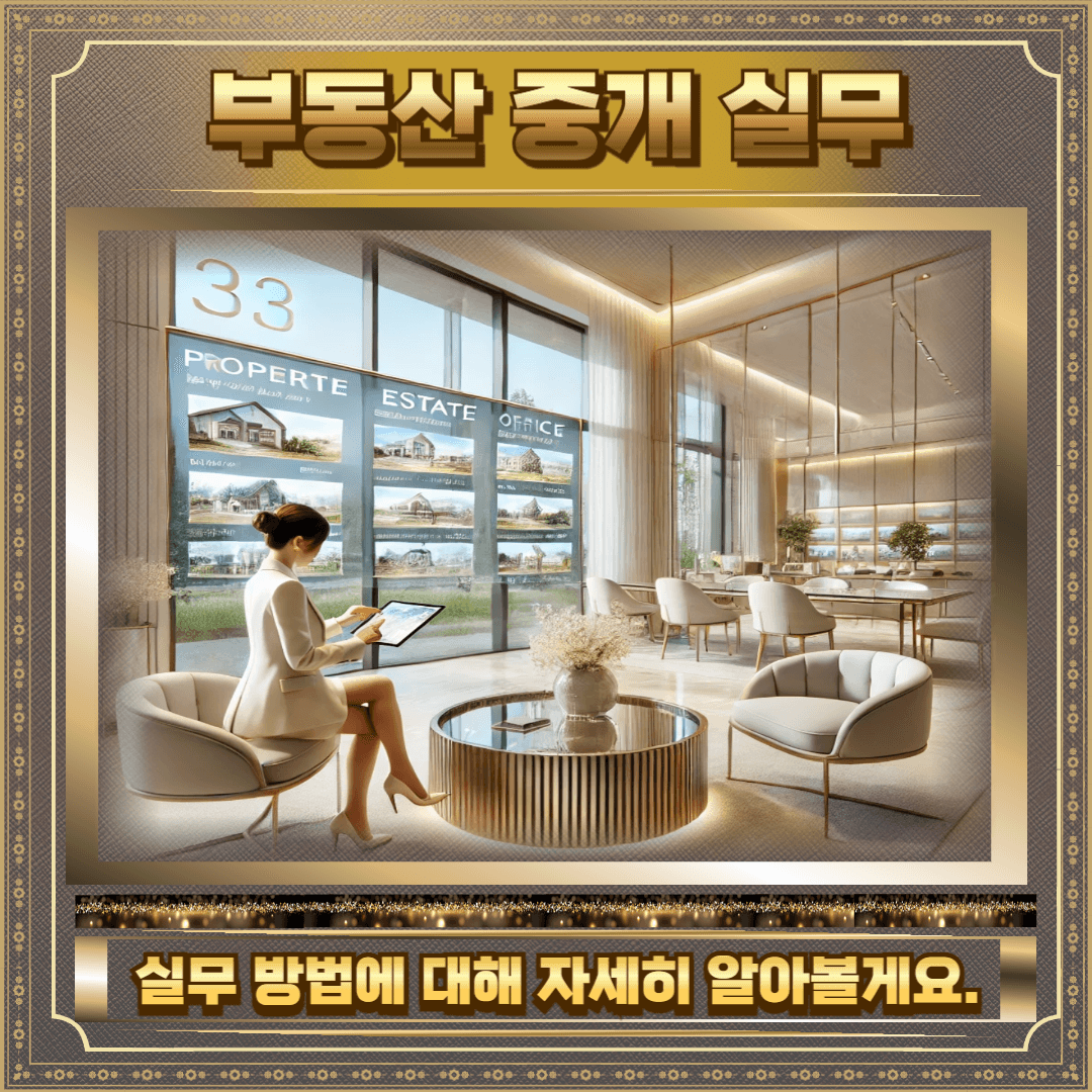 부동산 중개 실무