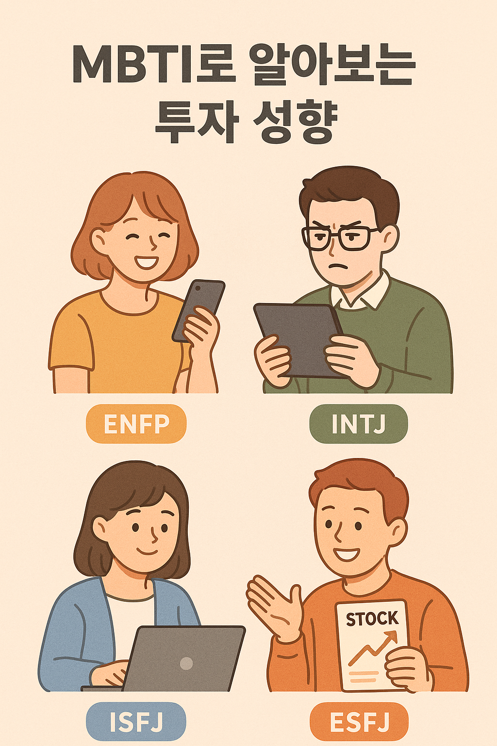 MBTI로 알아보는 투자 성향