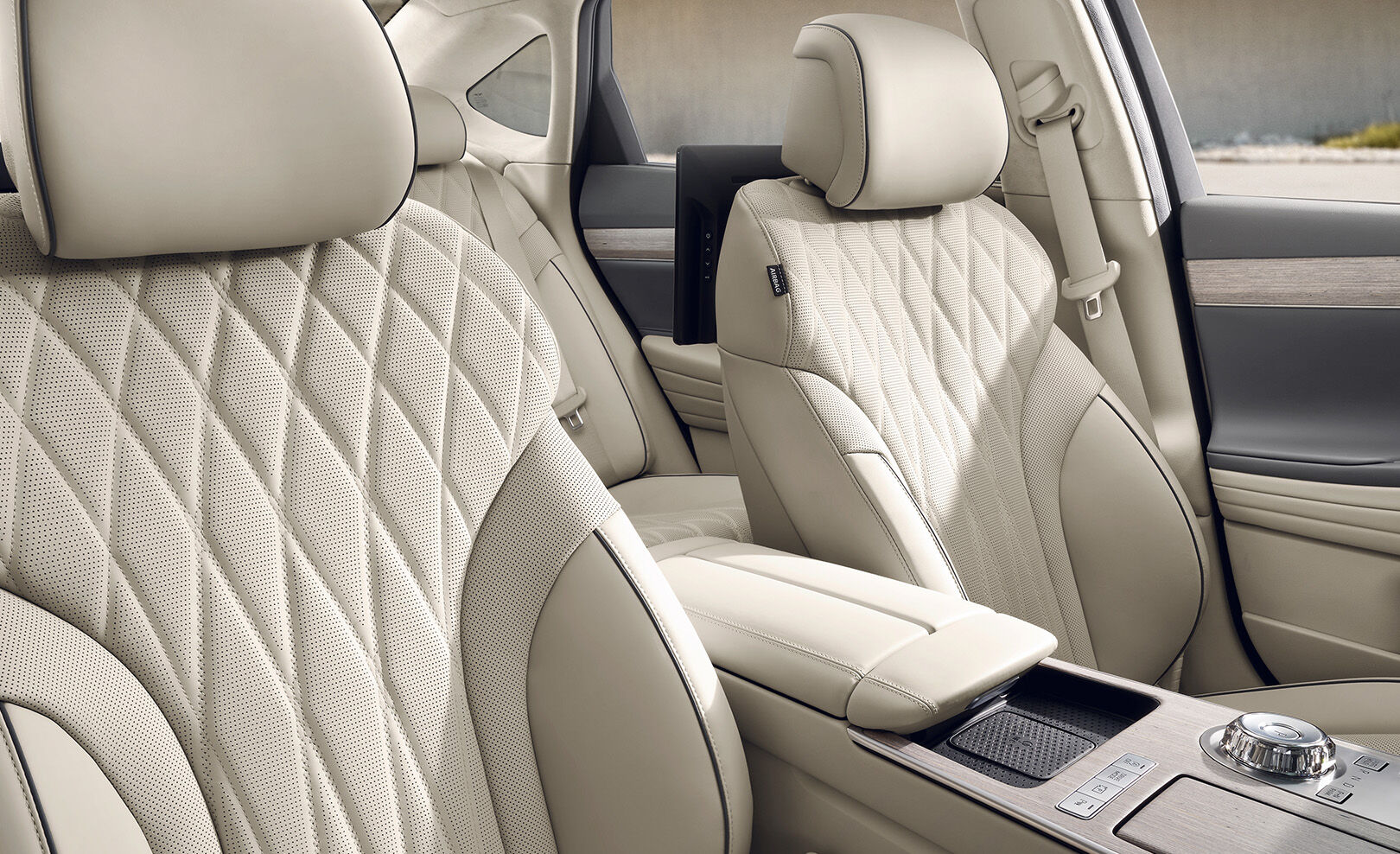 G80 가솔린 2.5 터보 / 가솔린 3.5 실내디자인 앞좌석 에르고 모션 시트 &amp; IMS