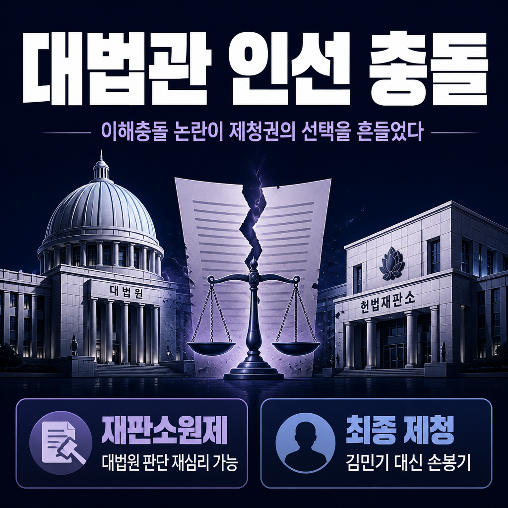 대법관 인선 충돌