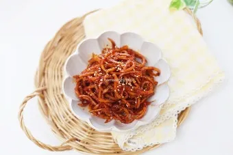 진미 오징어채 고추장 볶음요리 밑반찬 레시피_8