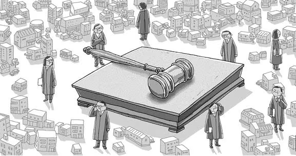 "똘똘 뭉친 文때 임명 재판관들"