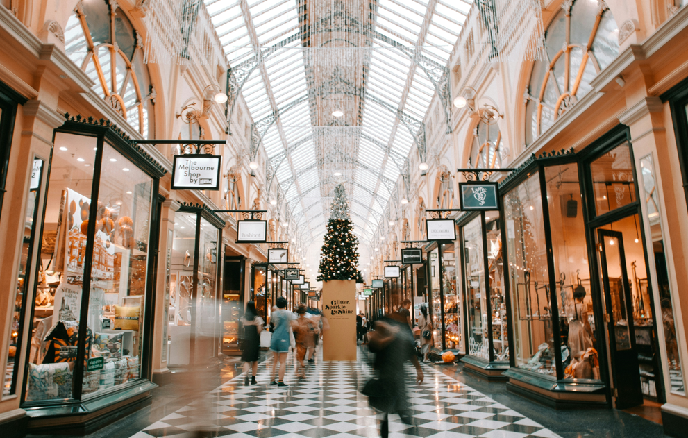 쇼핑몰 거리 사진