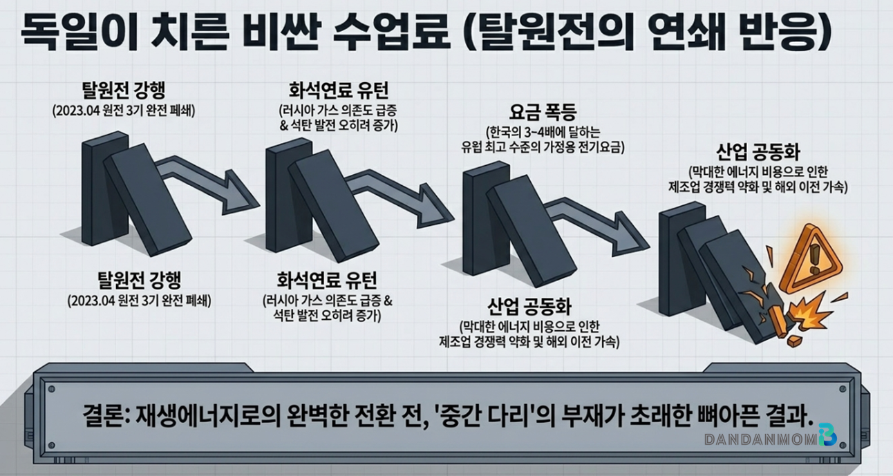 독일의 탈원전 부작용 사례