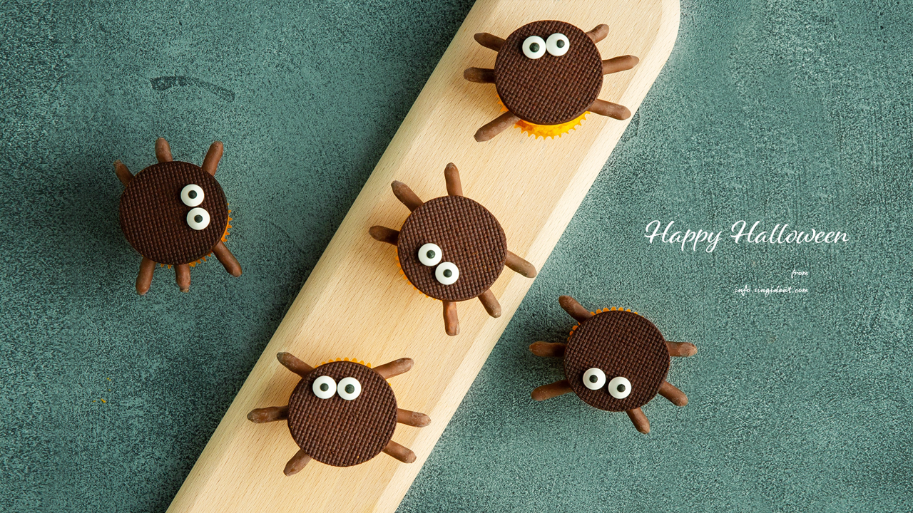 07 할로윈 쿠키 C - Happy Halloween 할로윈배경화면