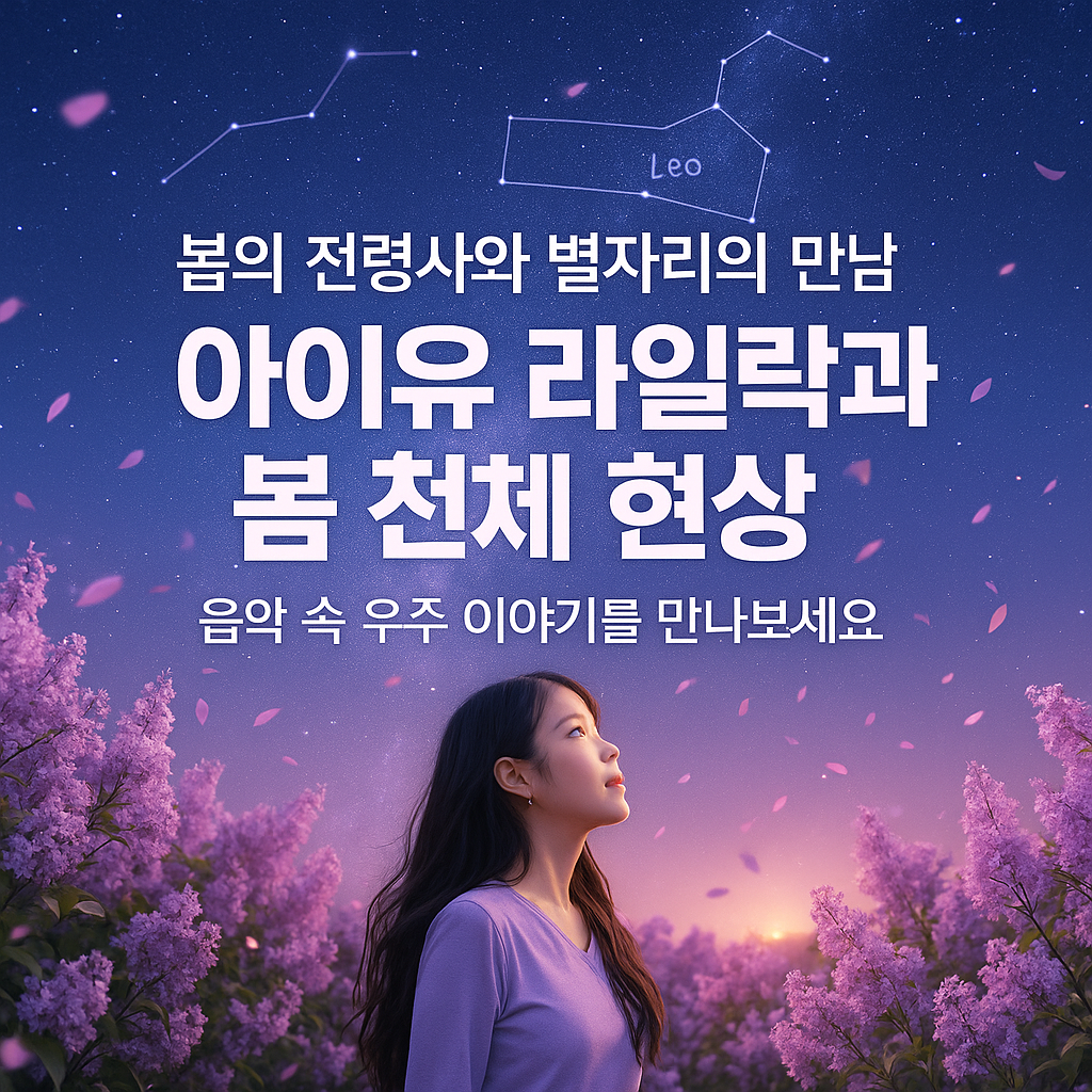 [4편] 아이유 라일락과 봄 천체 현상 🌸✨