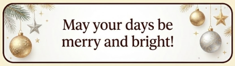 크리스마스인사말