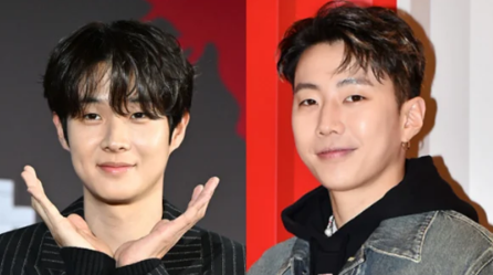 최우식 배우님과 박재범 가수님