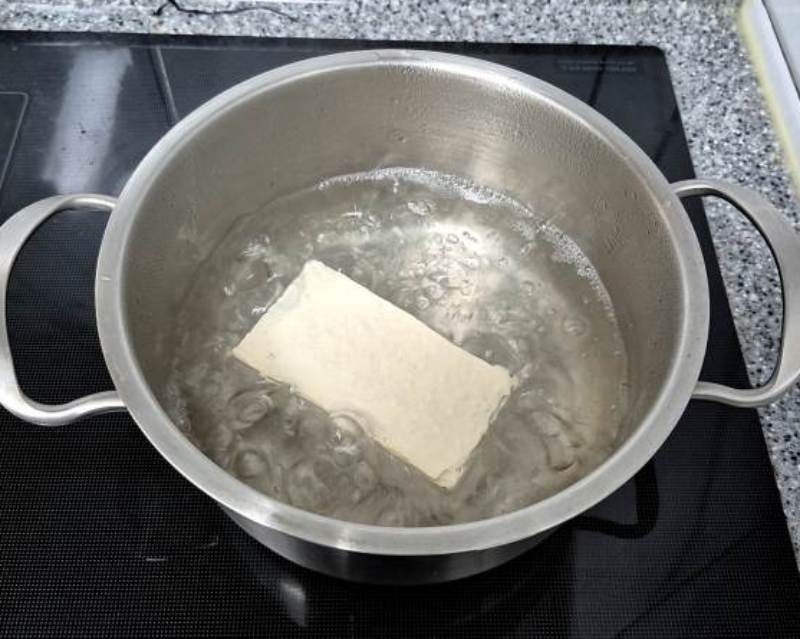 두부 데치기