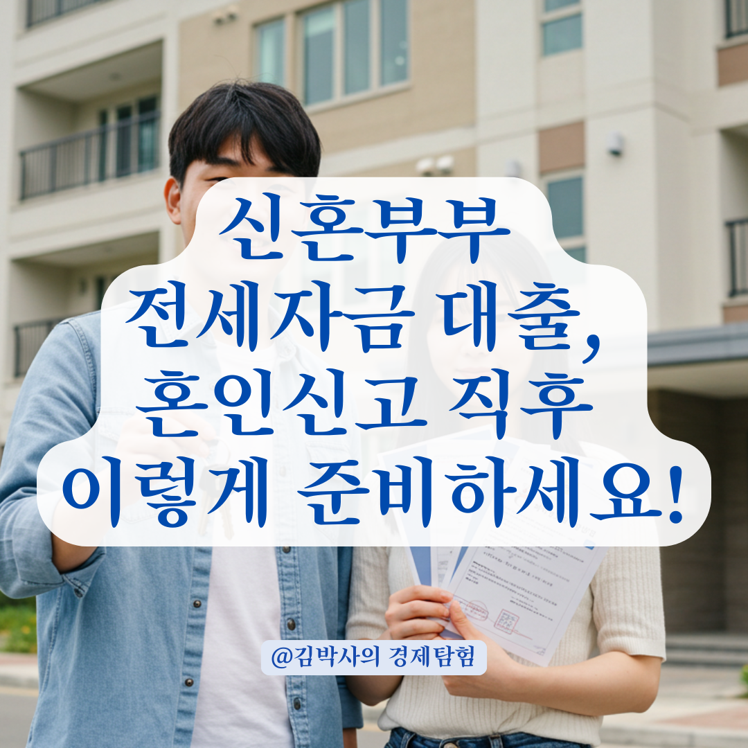 LH 신혼부부 전세자금 대출, 혼인신고 직후 진행 시 유의할 점 총정리.