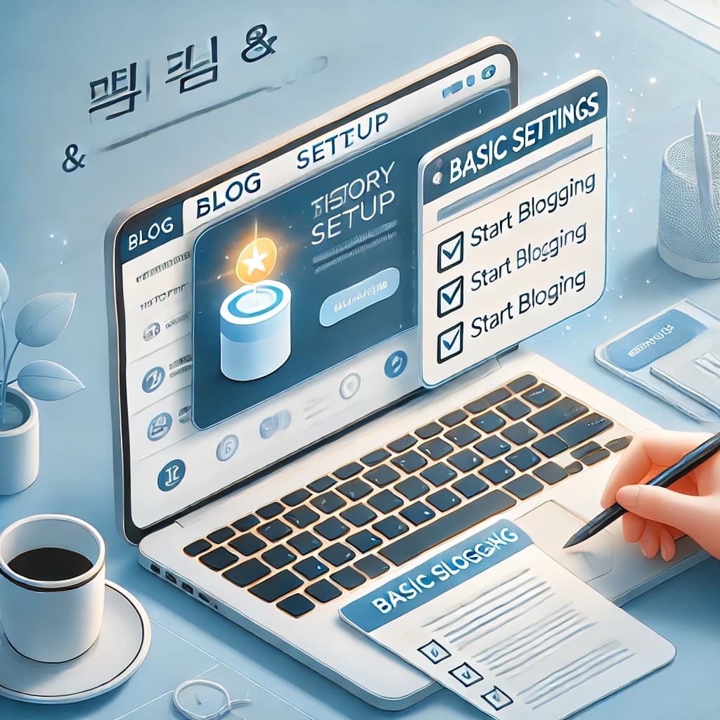 블로그 개설 & 기본 설정 가이드