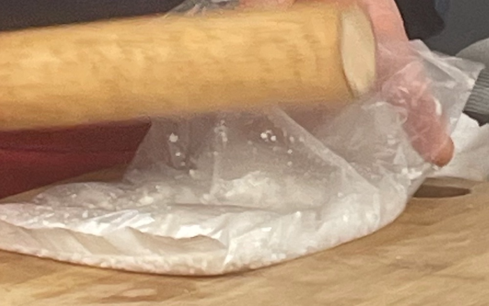 한식조리기능사 실기시험 준비 - 장국죽 - 쌀 빻기