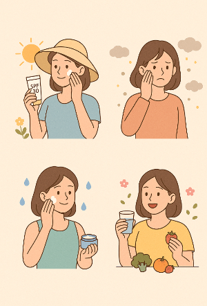 봄철 피부 관리법
