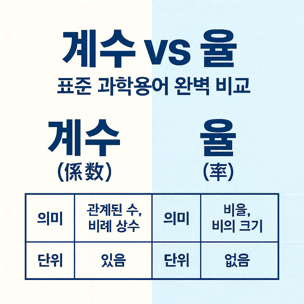 계수 율