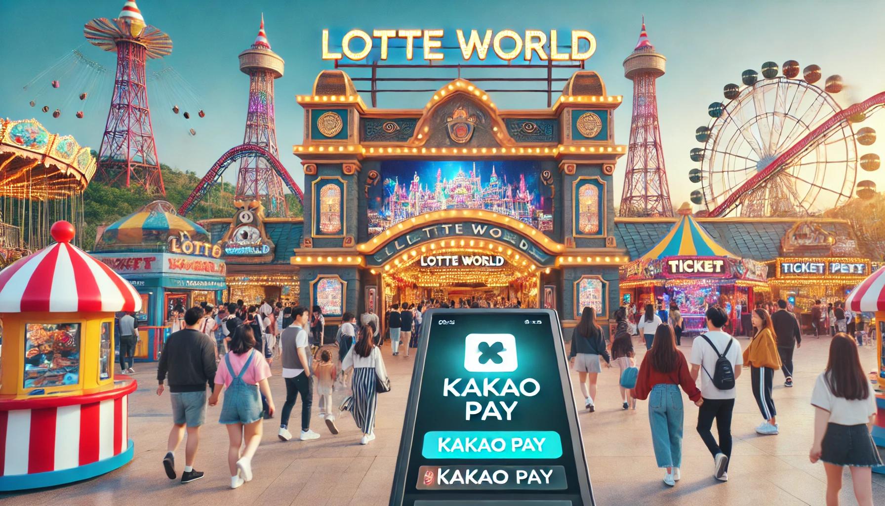 롯데월드 카카오페이