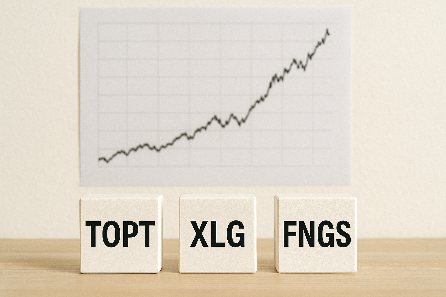 TOPT, XLG, FNGS: 미국 초대형주 중심 ETF&middot;ETN 비교 분석