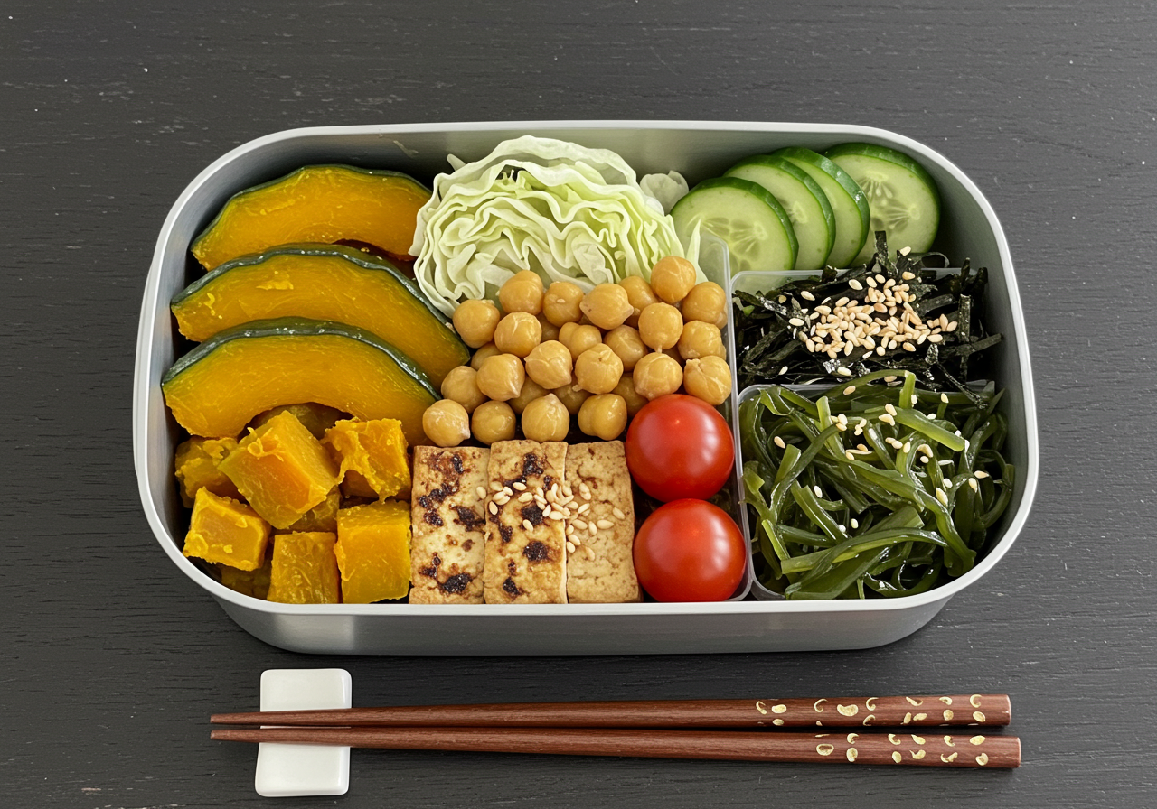 여름 다이어트 도시락 비건 & 저탄고지 버전