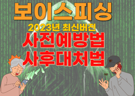 보이스피싱-보이스피싱수법-보이스피싱대처-보이스피싱예방