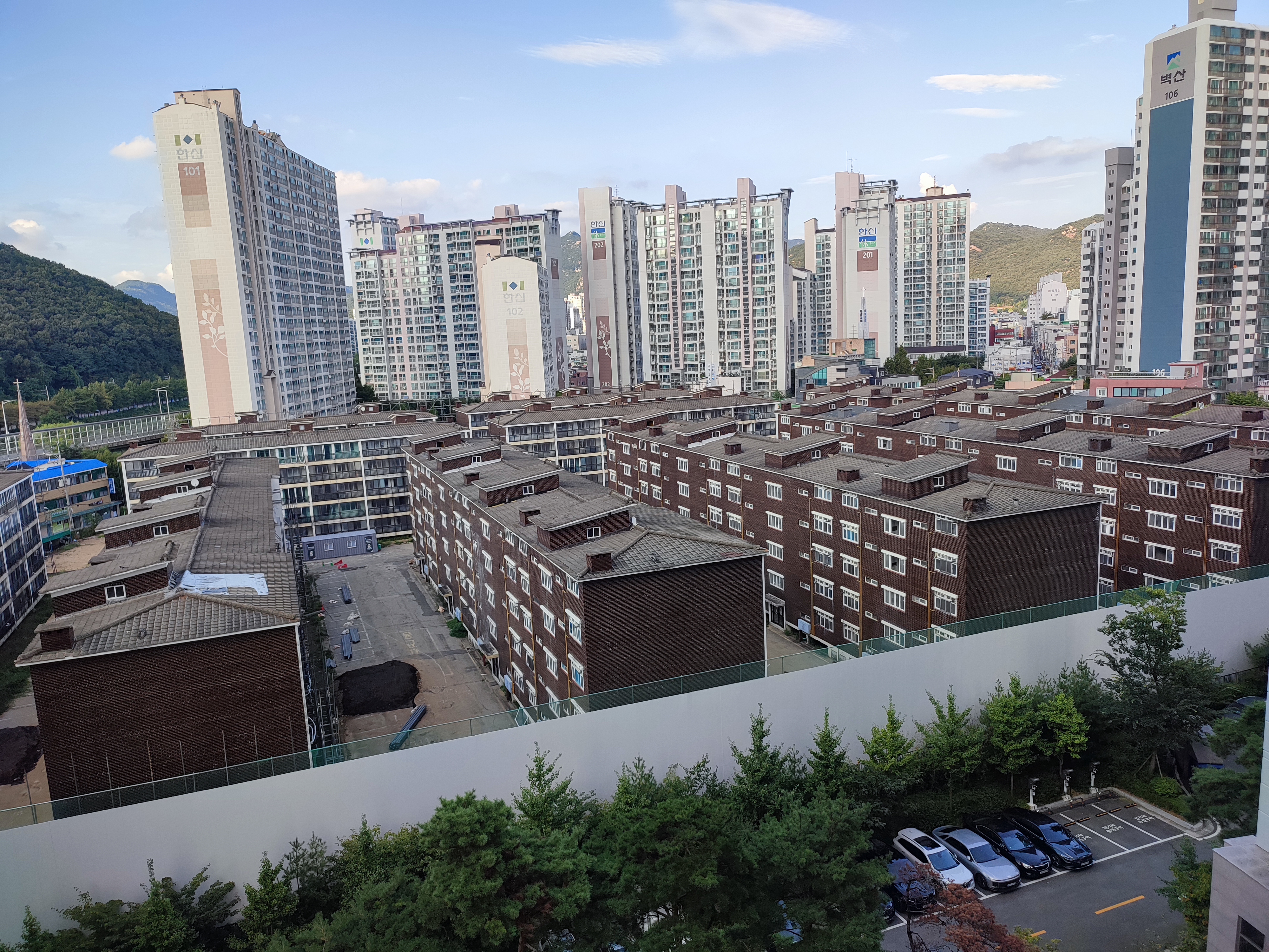 박달동 신한아파트 재건축 현장 사진 2024/09/18